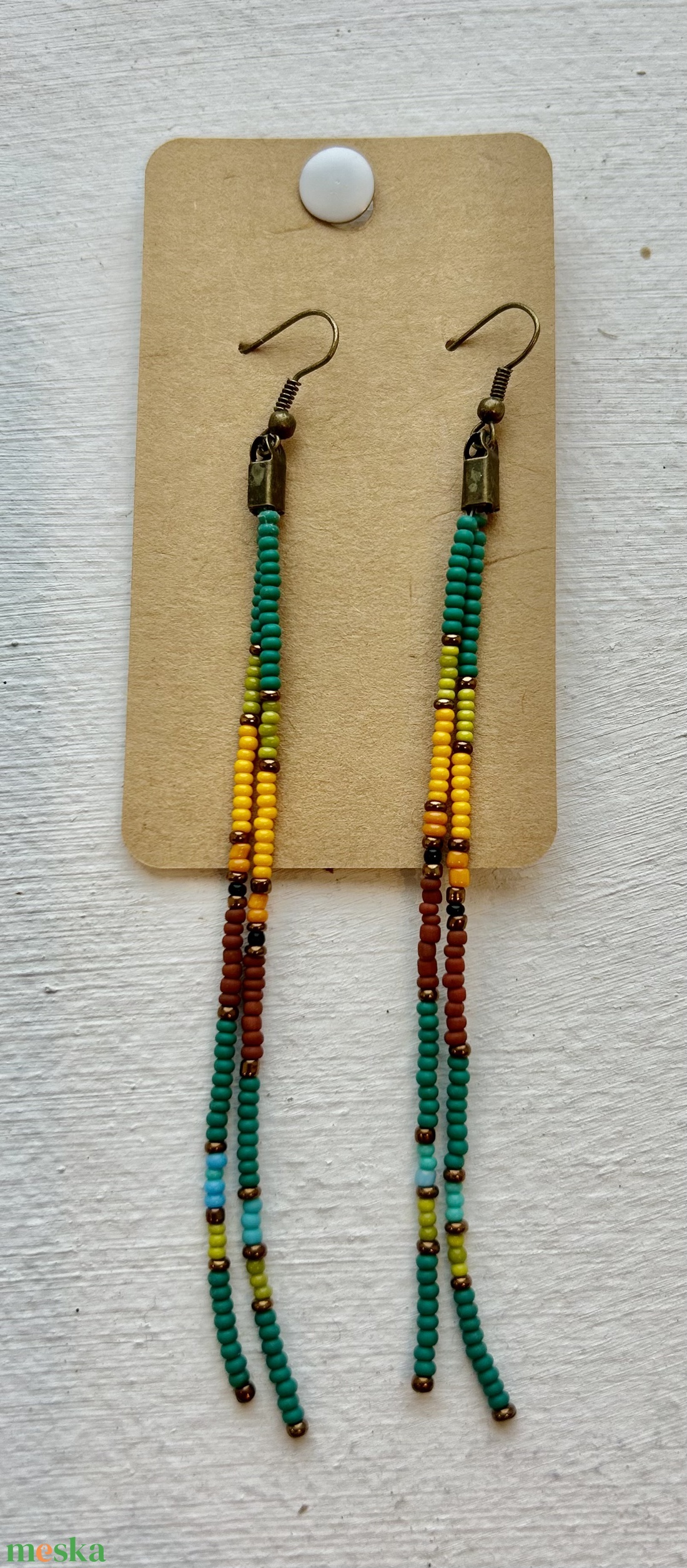  Gyöngy fülbevaló - ékszer - fülbevaló - lógó fülbevaló - Meska.hu