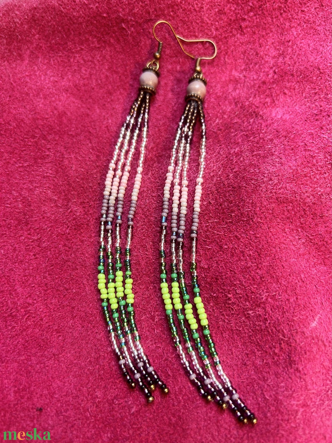 Fényhozó fülbevaló - ékszer - fülbevaló - lógó fülbevaló - Meska.hu