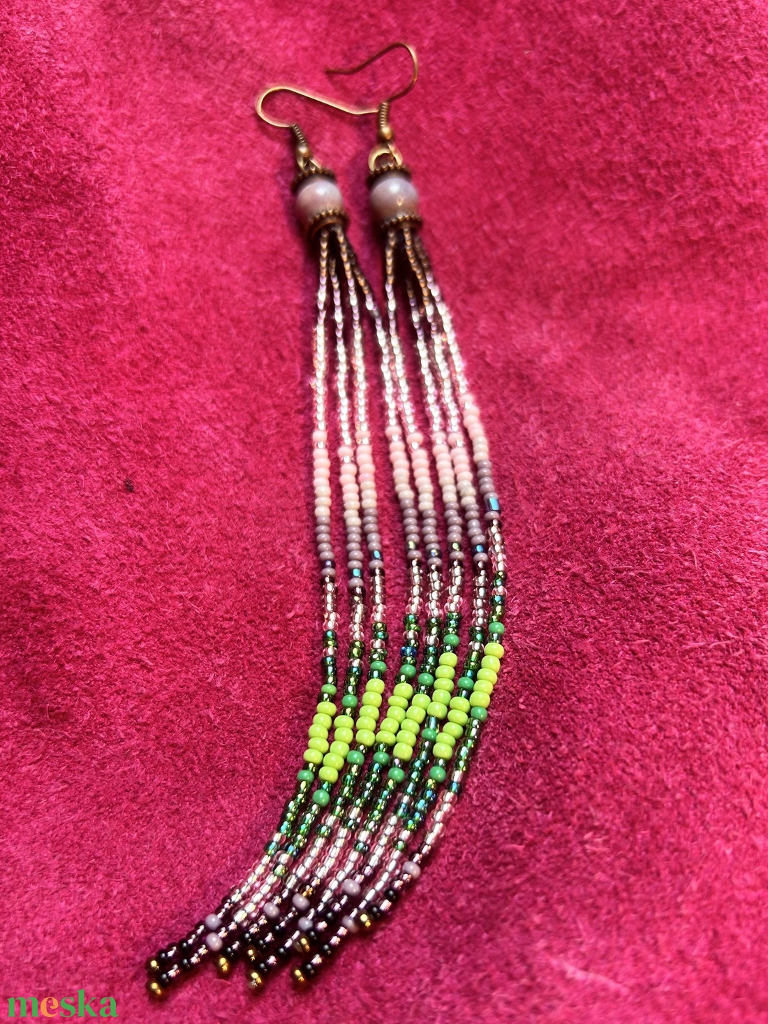 Fényhozó fülbevaló - ékszer - fülbevaló - lógó fülbevaló - Meska.hu