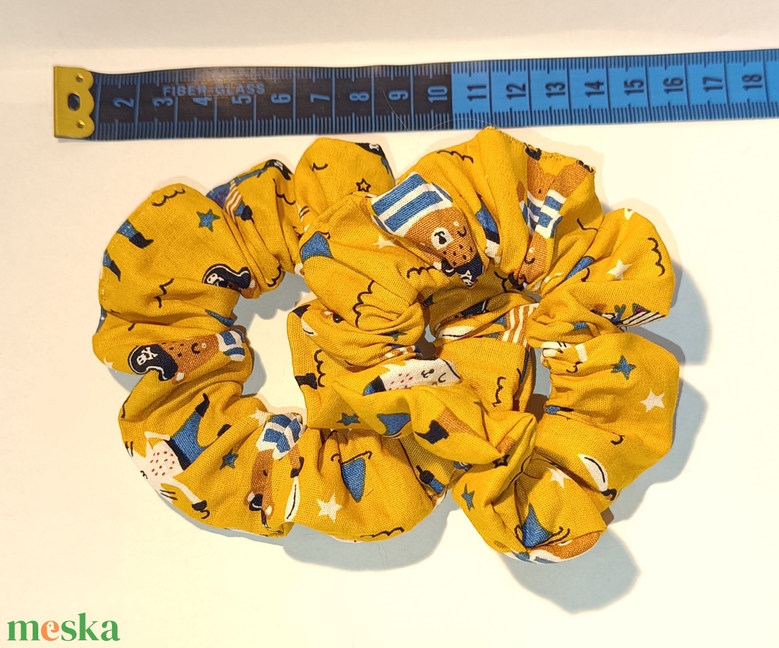 Állati kalózok scrunchie csomag, 2 db hajgumi  - ruha & divat - hajdísz & hajcsat - hajgumi - Meska.hu