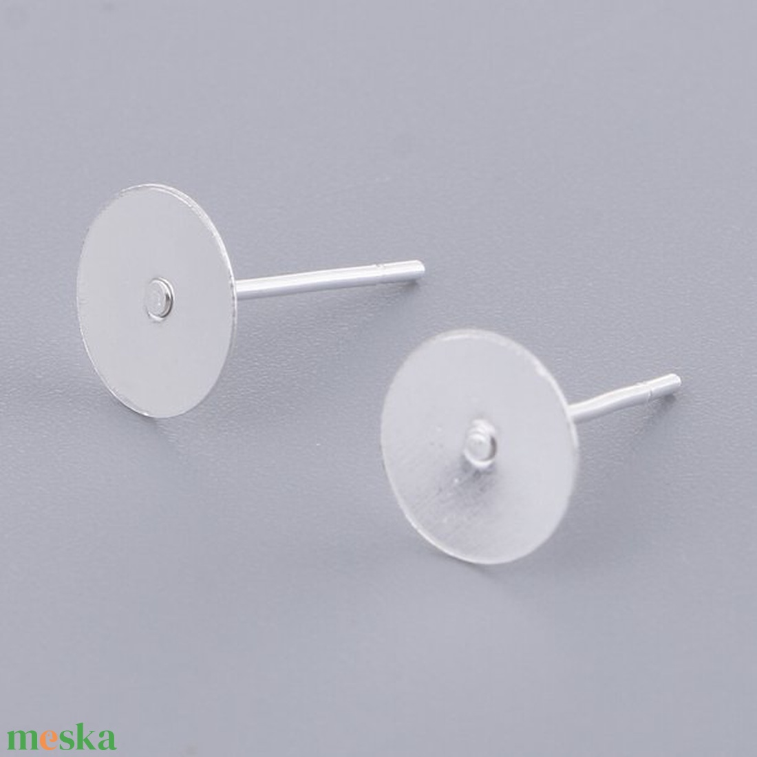 FÜLBEVALÓ STIFT 8 MM, 100 DB - kellékek & szerszámok - ékszerkellék - fülbevaló alap - Meska.hu