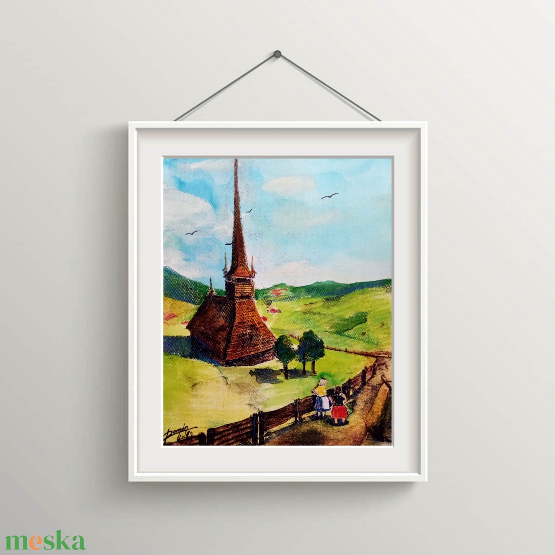 Erdély, erdélyi akvarell festmény, erdélyi táj - művészet - festmény - akvarell - Meska.hu Erdély, erdélyi akvarell festmény, erdélyi táj - művészet - festmény - akvarell - Meska.hu