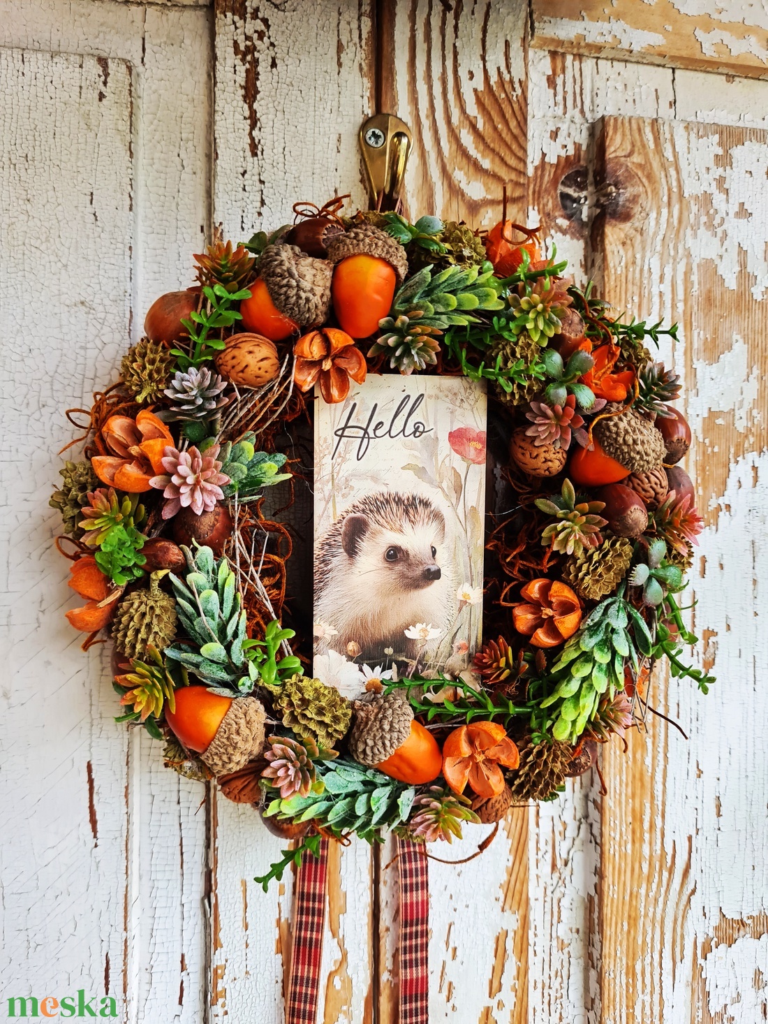Őszi ajtódísz sünivel - otthon & életmód - dekoráció - ajtó- és ablak dekoráció - ajtódísz & kopogtató - Meska.hu Őszi ajtódísz sünivel - otthon & életmód - dekoráció - ajtó- és ablak dekoráció - ajtódísz & kopogtató - Meska.hu