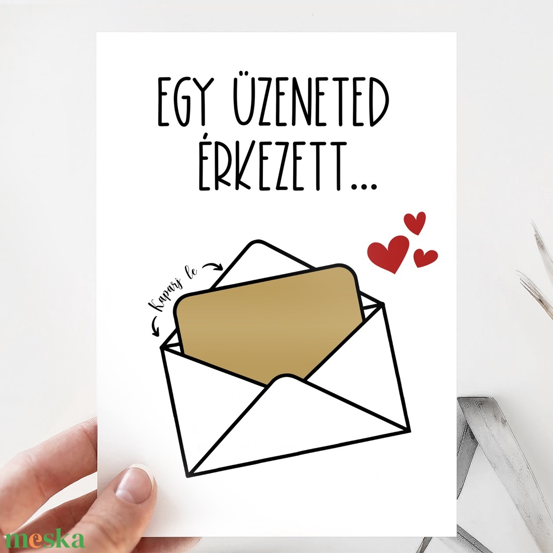 Kaparós Ajándék, Egyedi Ajándék, Sorsjegy, Szülinapi Ajándék, Karácsonyi Ajándék, Ajándék Férfiaknak, Ajándék Nőknek - otthon & életmód - papír, írószer - Meska.hu