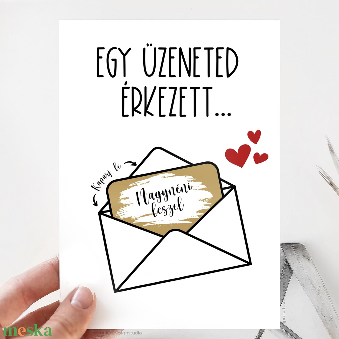 Kaparós Ajándék, Egyedi Ajándék, Sorsjegy, Szülinapi Ajándék, Karácsonyi Ajándék, Ajándék Férfiaknak, Ajándék Nőknek - otthon & életmód - papír, írószer - Meska.hu