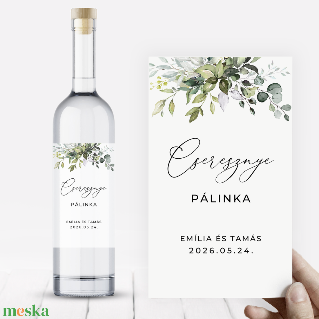 Pálinkás Esküvői Címke, Pálinkás Üvegcímke, Esküvői Pálinkás Matrica, Pálinka Címke, Pálinkás Címke, Köszönő Címke - esküvő - dekoráció - tálalás - Meska.hu