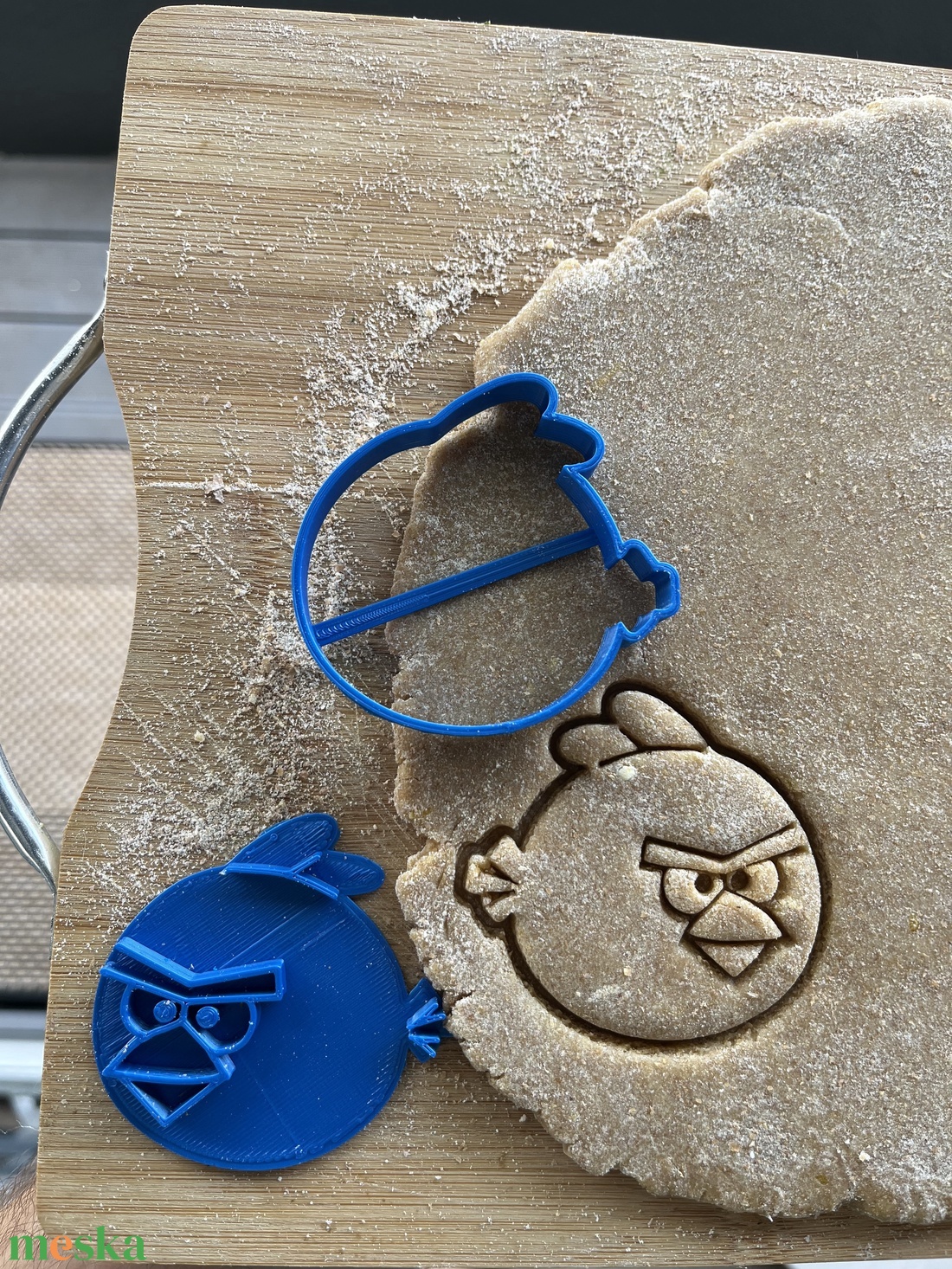 Angry Birds formájú sütikiszúró - otthon & életmód - konyhafelszerelés, tálalás - sütés, főzés - sütikiszúró - Meska.hu