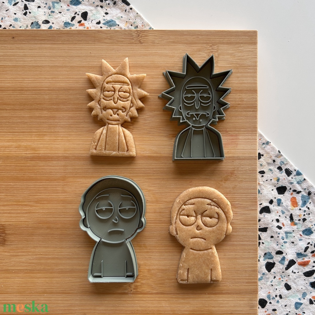 Rick és Morty sütikiszúrók - otthon & életmód - konyhafelszerelés, tálalás - sütés, főzés - sütikiszúró - Meska.hu Rick és Morty sütikiszúrók - otthon & életmód - konyhafelszerelés, tálalás - sütés, főzés - sütikiszúró - Meska.hu