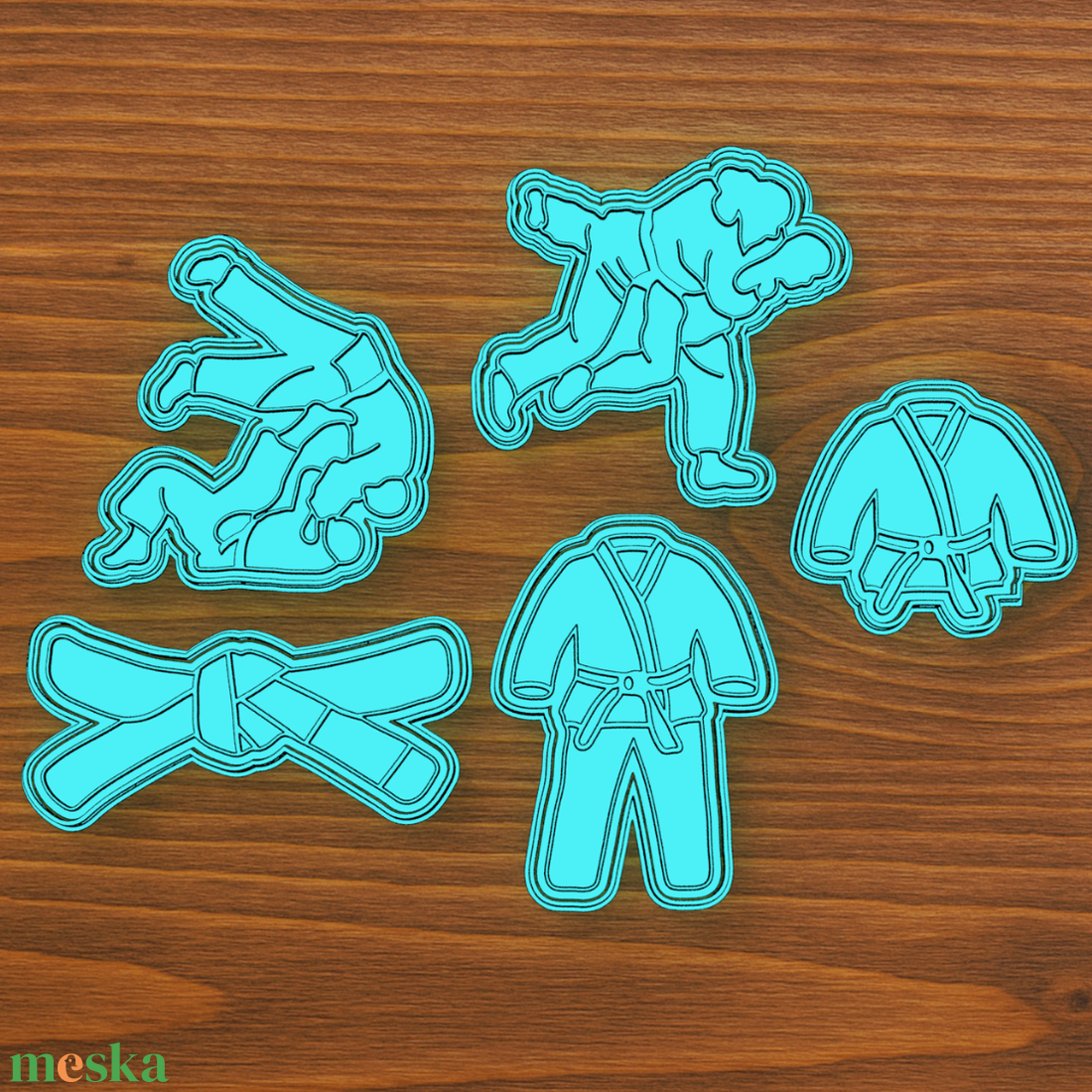 Judo témájú sütikiszúró szett - 5db - otthon & életmód - konyhafelszerelés, tálalás - sütés, főzés - sütikiszúró - Meska.hu Judo témájú sütikiszúró szett - 5db - otthon & életmód - konyhafelszerelés, tálalás - sütés, főzés - sütikiszúró - Meska.hu