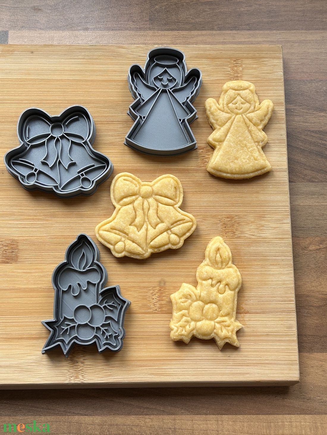 Karácsonyi sütikiszúró 3. szett  - karácsony - karácsonyi sütés-főzés - Meska.hu