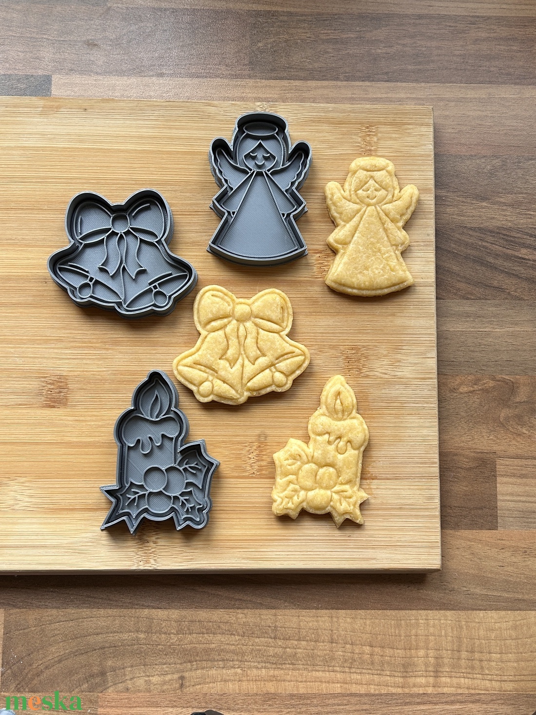 Karácsonyi sütikiszúró 3. szett  - karácsony - karácsonyi sütés-főzés - Meska.hu