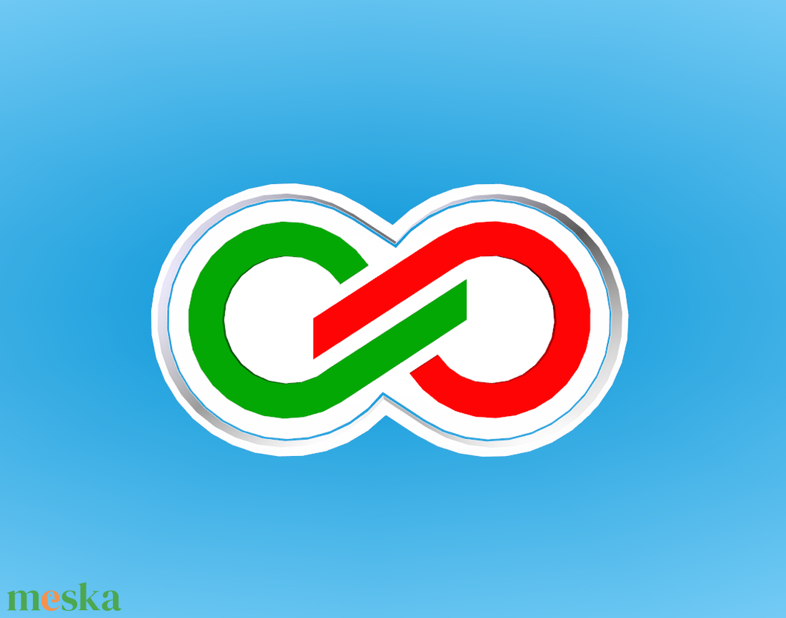 Tisza logós sütikiszúró  - otthon & életmód - konyhafelszerelés, tálalás - sütés, főzés - sütikiszúró - Meska.hu