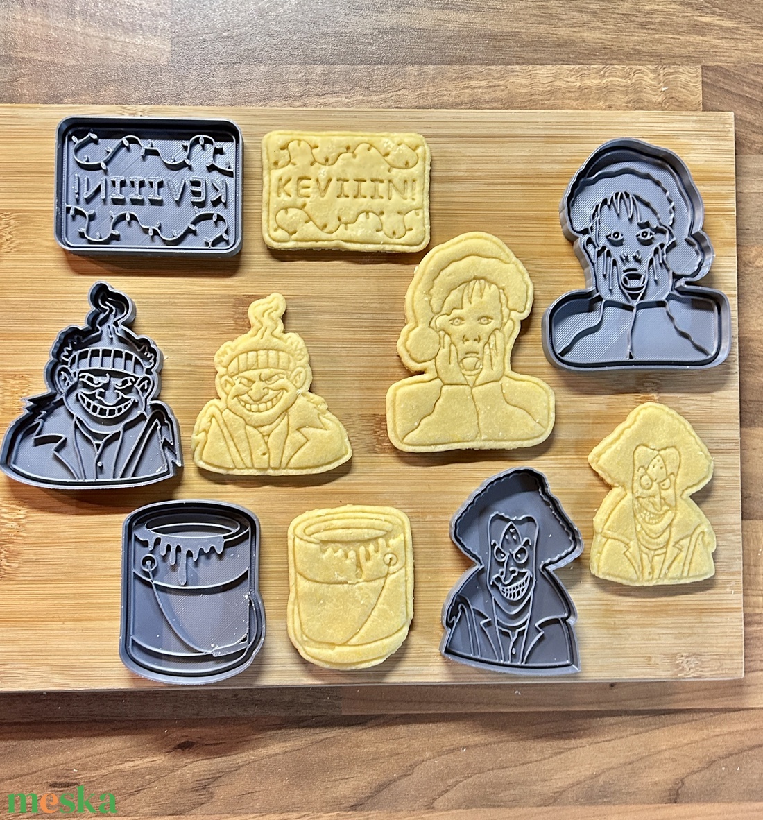 Reszkessetek betörők sütikiszúró szett - 5db - karácsony - karácsonyi sütés-főzés - Meska.hu