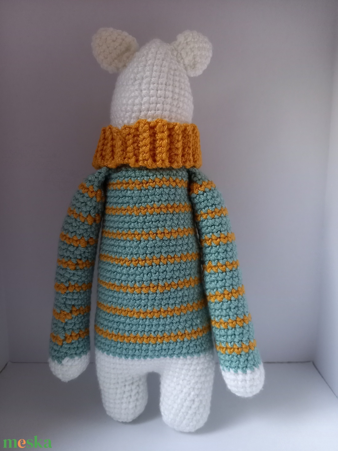 Muci Maci, horgolt amigurumi jegesmackó figura - játék & sport - plüssállat & játékfigura - maci - Meska.hu Muci Maci, horgolt amigurumi jegesmackó figura - játék & sport - plüssállat & játékfigura - maci - Meska.hu