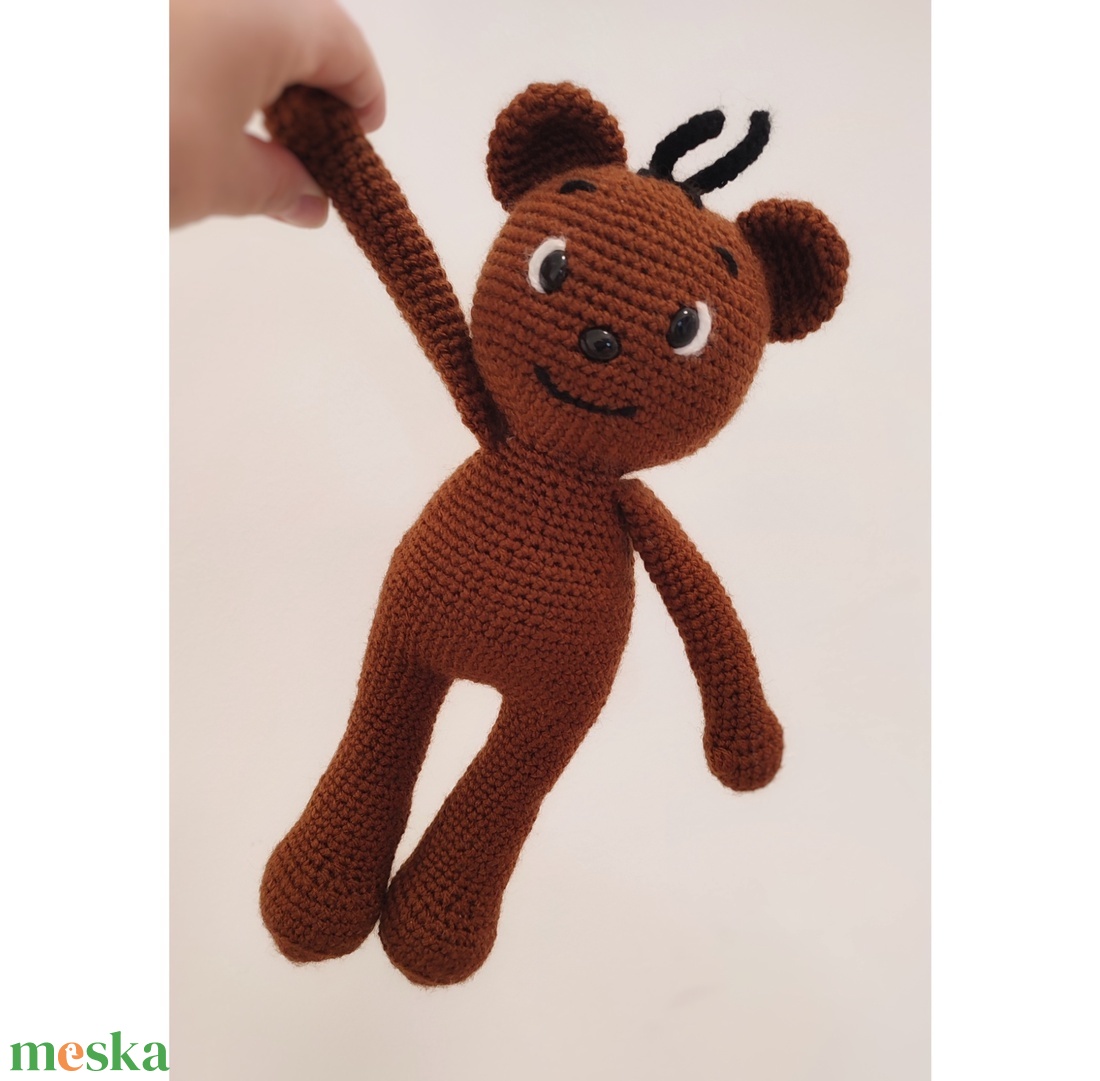 Horgolt Boribon - játék & sport - plüssállat & játékfigura - maci - Meska.hu