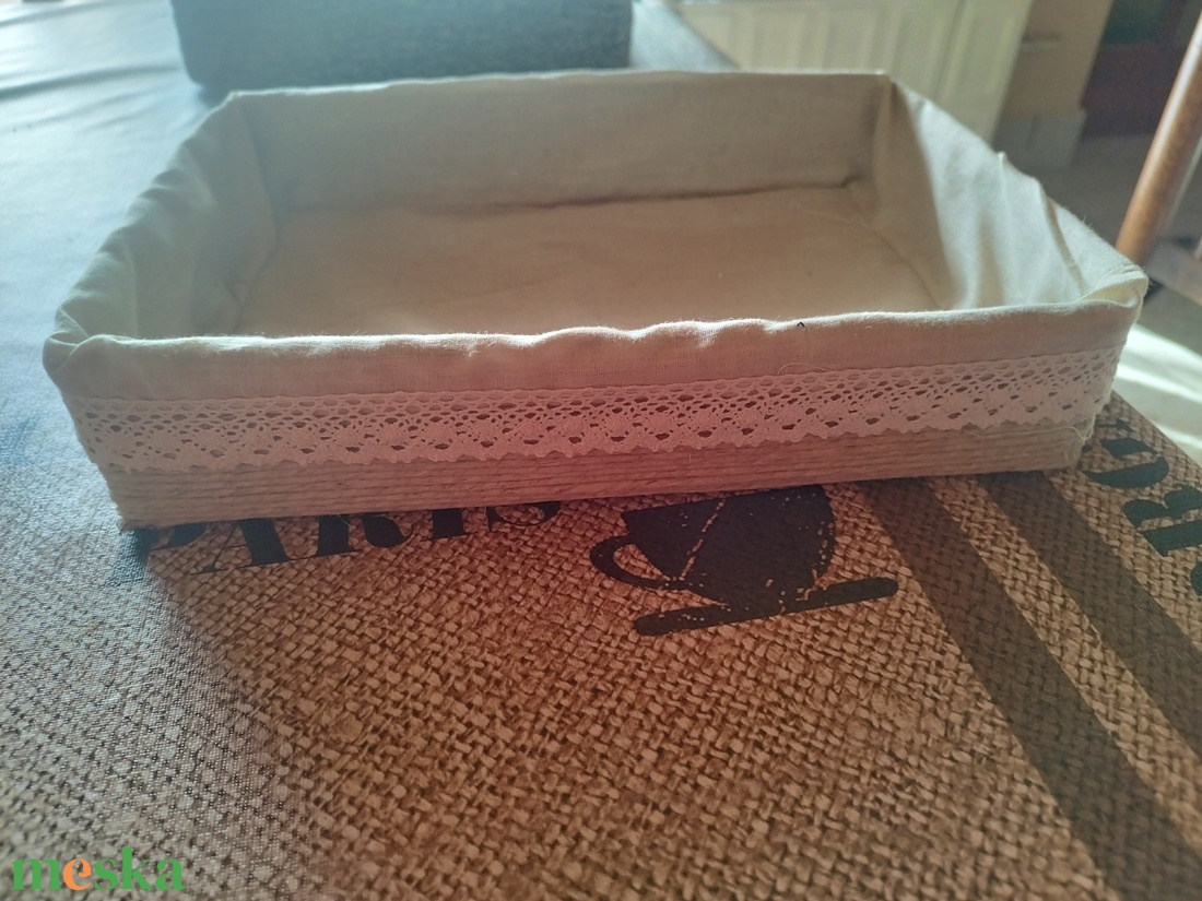 Tároló  - otthon & életmód - tárolás & rendszerezés - tárolókosár - Meska.hu