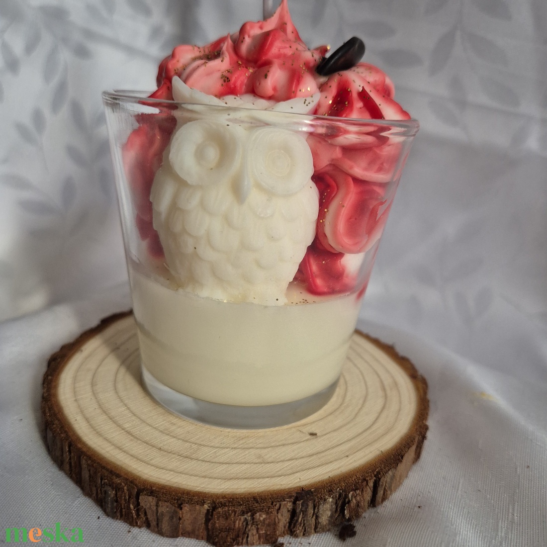 Figurás  üveges  gyertyák - otthon & életmód - gyertya, illat, aroma - gyertya - Meska.hu