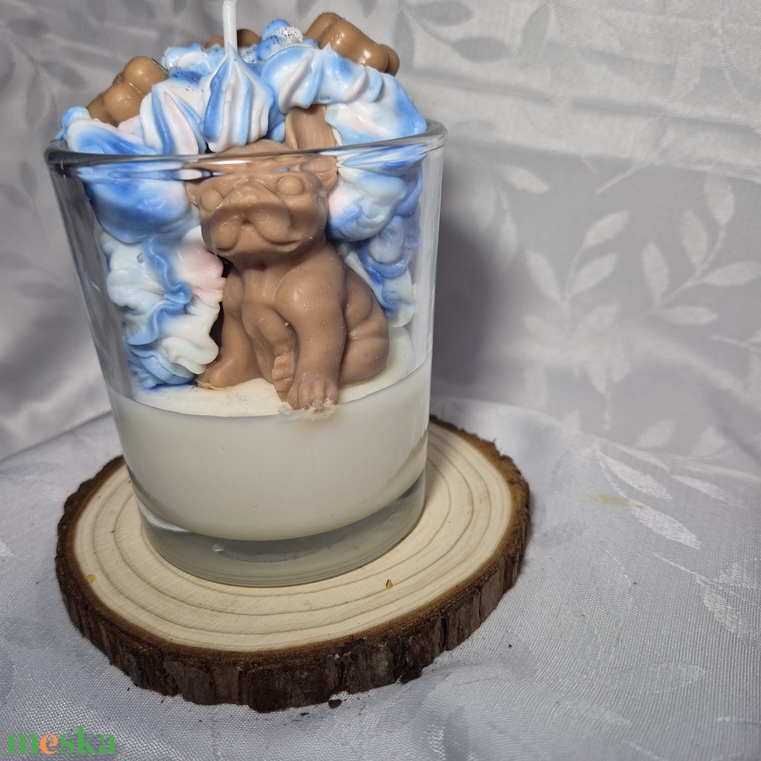 Figurás  üveges  gyertyák - otthon & életmód - gyertya, illat, aroma - gyertya - Meska.hu