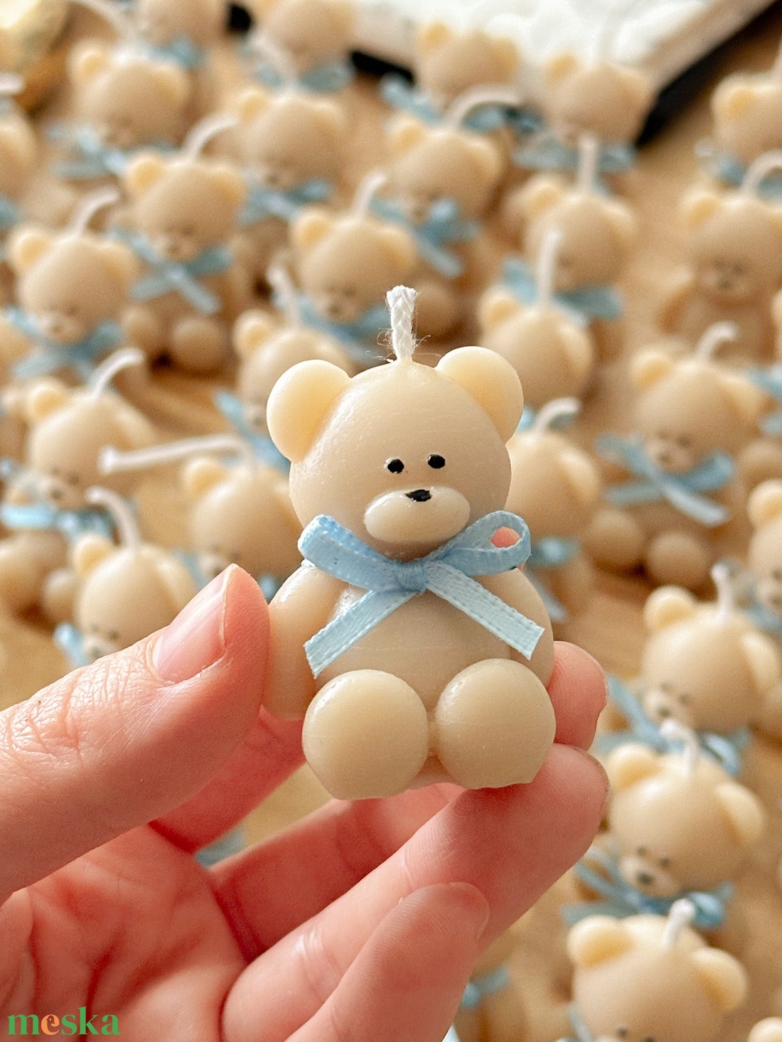 Macis gyertya köszönőajándék dobozban szülinapra, keresztelőre - baba - mama - babaemlékek - baba emlékőrző - Meska.hu