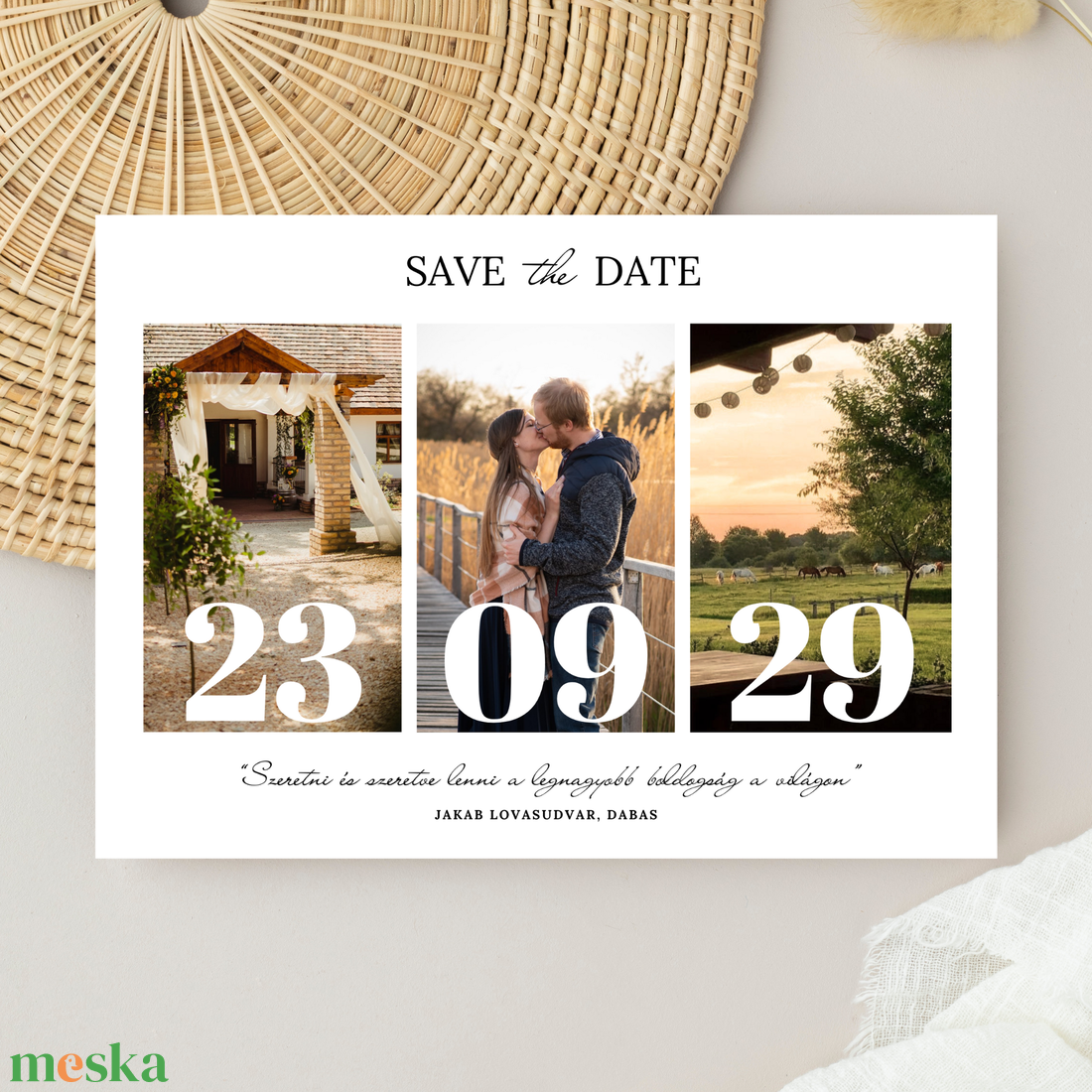 Save the Date - Fényképes esküvői előmeghívó - művészet - kollázs - Meska.hu Save the Date - Fényképes esküvői előmeghívó - művészet - kollázs - Meska.hu