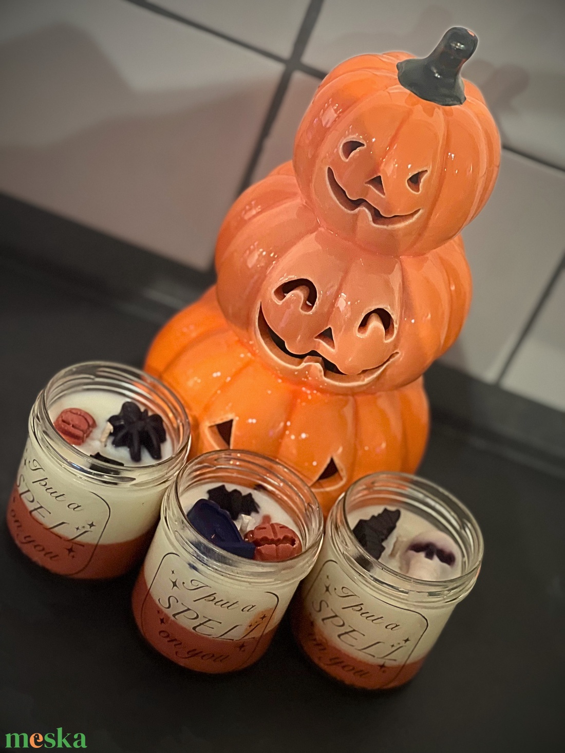 Mini halloween - otthon & életmód - gyertya, illat, aroma - gyertya - Meska.hu Mini halloween - otthon & életmód - gyertya, illat, aroma - gyertya - Meska.hu