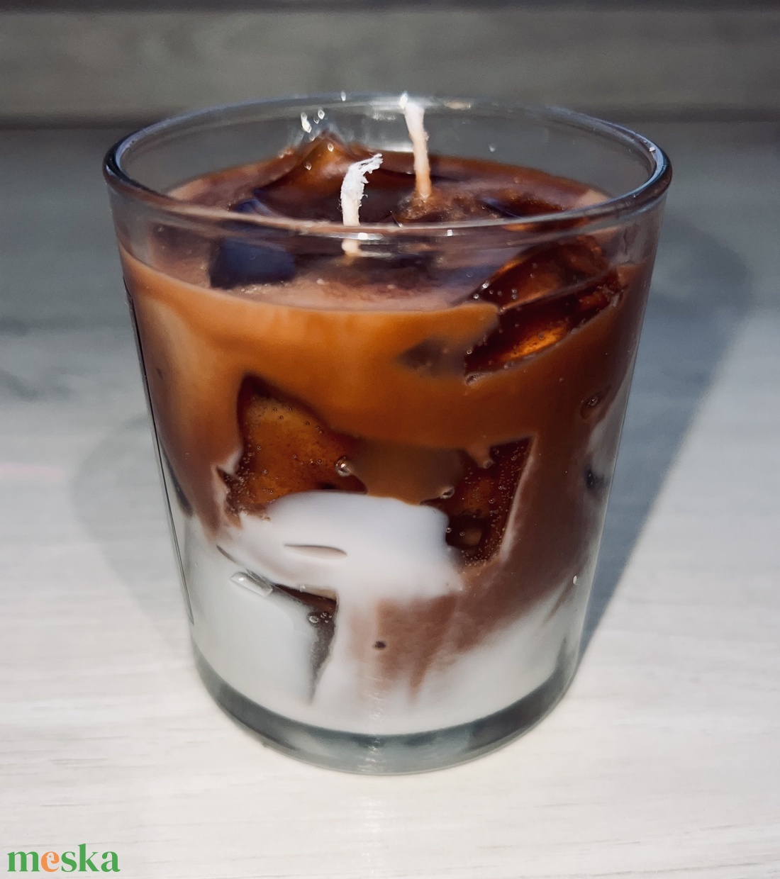Iced Latte Bliss - otthon & életmód - gyertya, illat, aroma - gyertya - Meska.hu