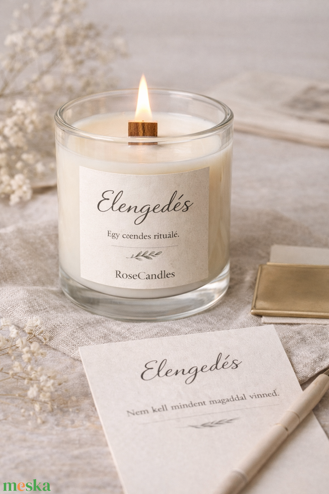 Elengedés � Egy csendes rituálé gyertya - otthon & életmód - gyertya, illat, aroma - gyertya - Meska.hu