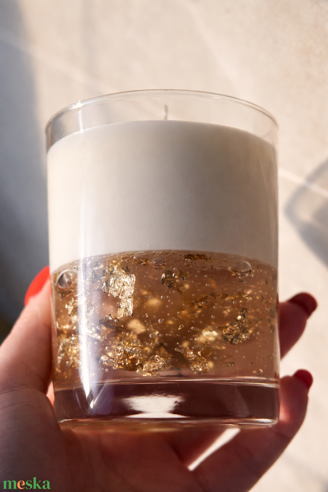 Golden Glow - otthon & életmód - gyertya, illat, aroma - gyertya - Meska.hu