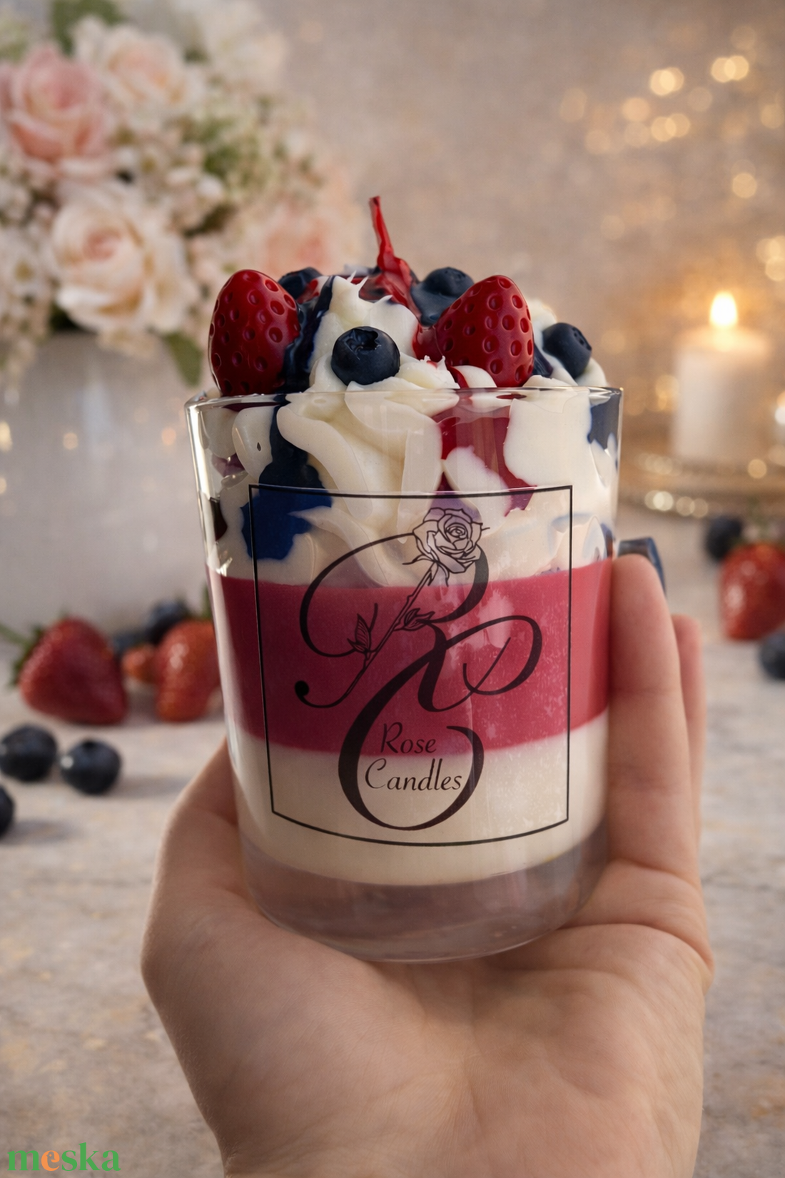 Berry Bliss - otthon & életmód - gyertya, illat, aroma - gyertya - Meska.hu