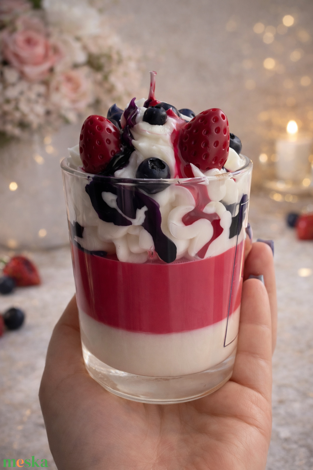 Berry Bliss - otthon & életmód - gyertya, illat, aroma - gyertya - Meska.hu