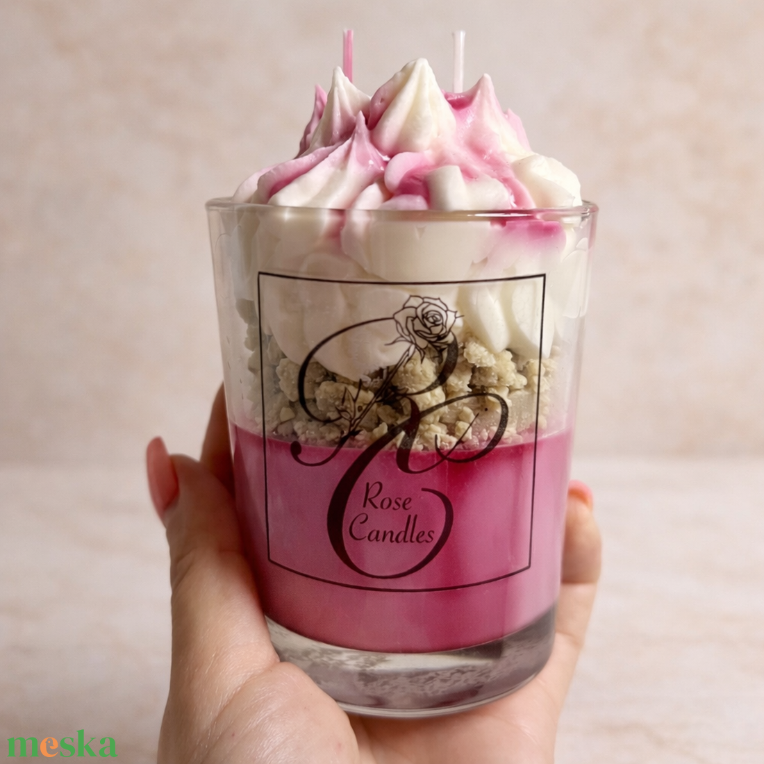 Cherry Marzipan Magic  - otthon & életmód - gyertya, illat, aroma - gyertya - Meska.hu