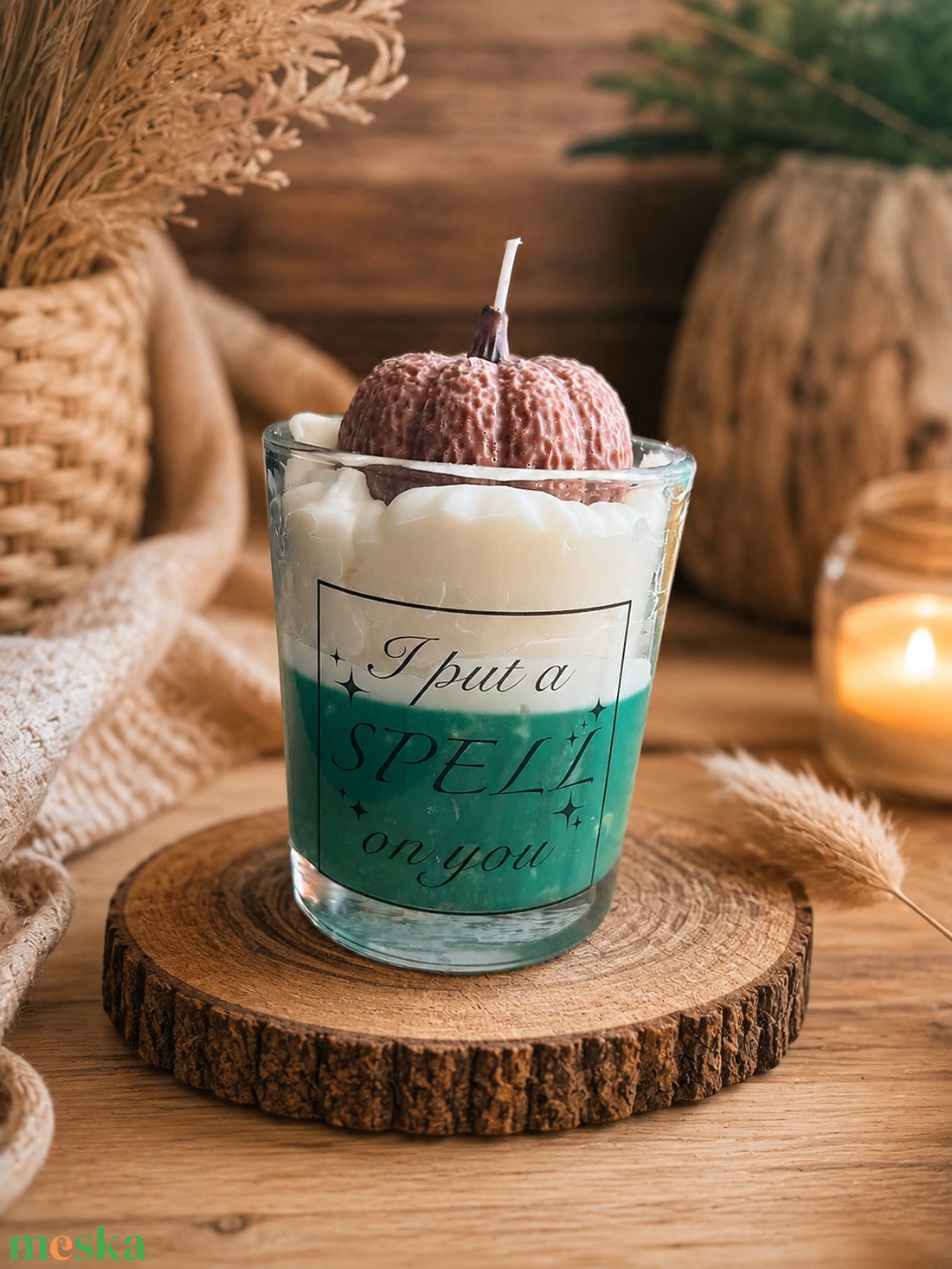 Pumpkin spice - otthon & életmód - gyertya, illat, aroma - gyertya - Meska.hu