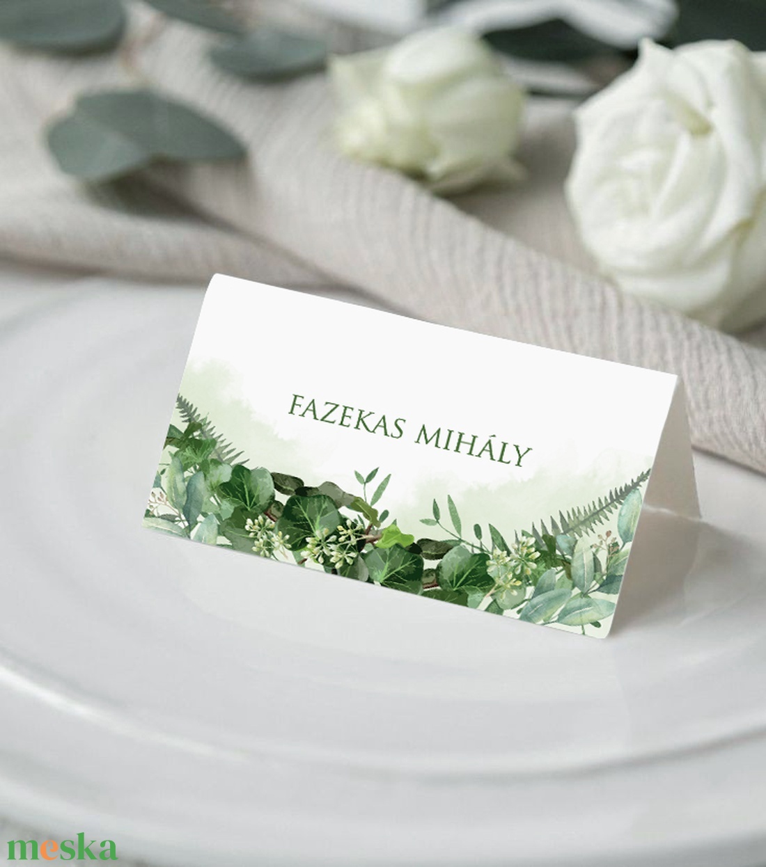 GREENERY ültetőkártya - esküvő - meghívó & kártya - ültetési rend - Meska.hu GREENERY ültetőkártya - esküvő - meghívó & kártya - ültetési rend - Meska.hu