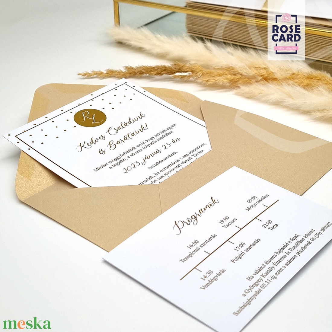 GOLD esküvői meghívó - esküvő - meghívó & kártya - meghívó - Meska.hu GOLD esküvői meghívó - esküvő - meghívó & kártya - meghívó - Meska.hu