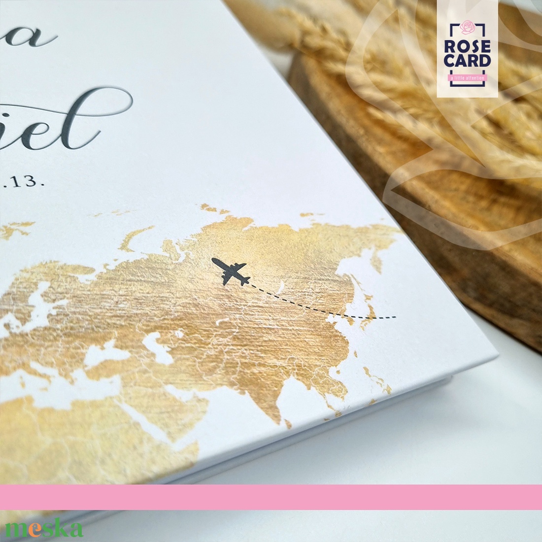 TRAVEL vendégkönyv - esküvő - emlék & ajándék - vendégkönyv - Meska.hu