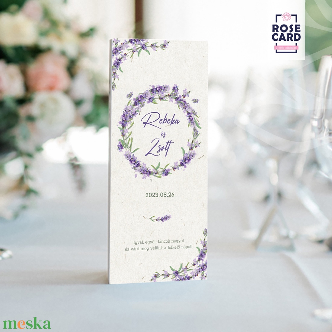LAVENDER menülap - esküvő - dekoráció - helyszíni dekor - Meska.hu LAVENDER menülap - esküvő - dekoráció - helyszíni dekor - Meska.hu