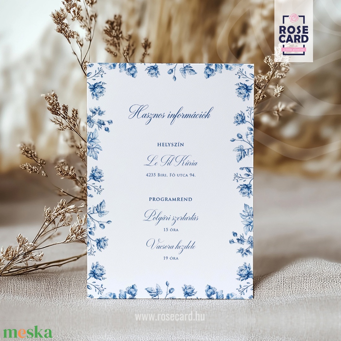 ROMANTIC BLUE esküvői meghívó - esküvő - meghívó & kártya - meghívó - Meska.hu ROMANTIC BLUE esküvői meghívó - esküvő - meghívó & kártya - meghívó - Meska.hu