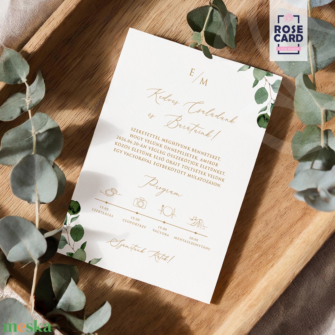 EUCALYPTUS esküvői meghívó - esküvő - meghívó & kártya - meghívó - Meska.hu EUCALYPTUS esküvői meghívó - esküvő - meghívó & kártya - meghívó - Meska.hu