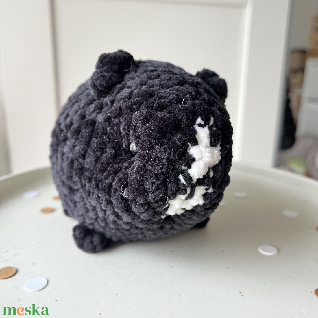 Horgolt, plüss tengerimalac - játék & sport - plüssállat & játékfigura - más figura - Meska.hu