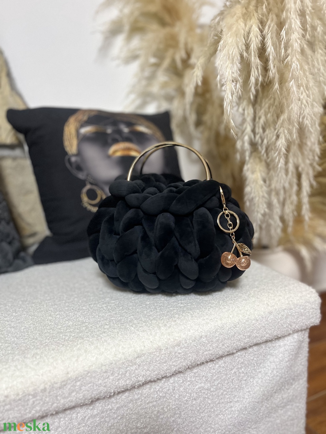 Roxanique Cherry Mini - táska & tok - kézitáska & válltáska - alkalmi táska - Meska.hu