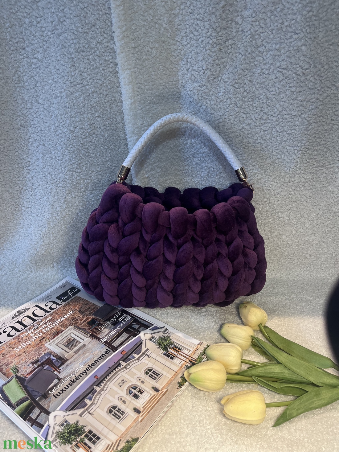 Roxanique Amethyst - táska & tok - kézitáska & válltáska - válltáska - Meska.hu