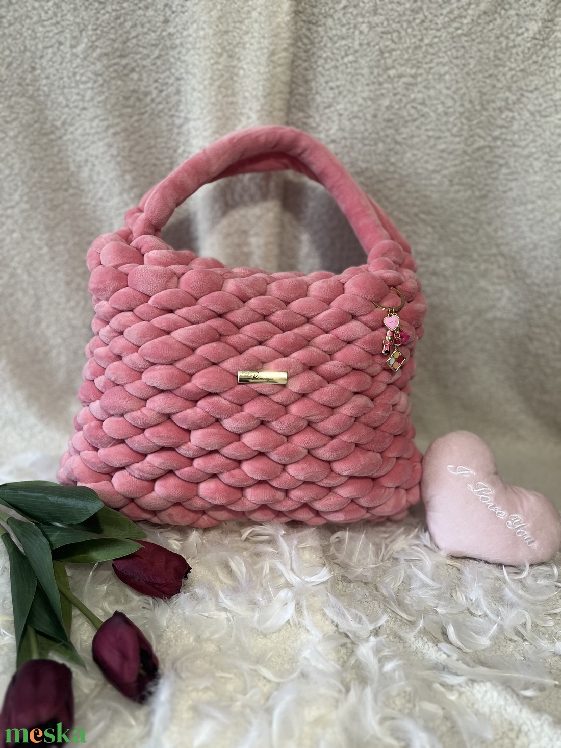 Roxanique Cotton Candy - táska & tok - kézitáska & válltáska - kézitáska - Meska.hu