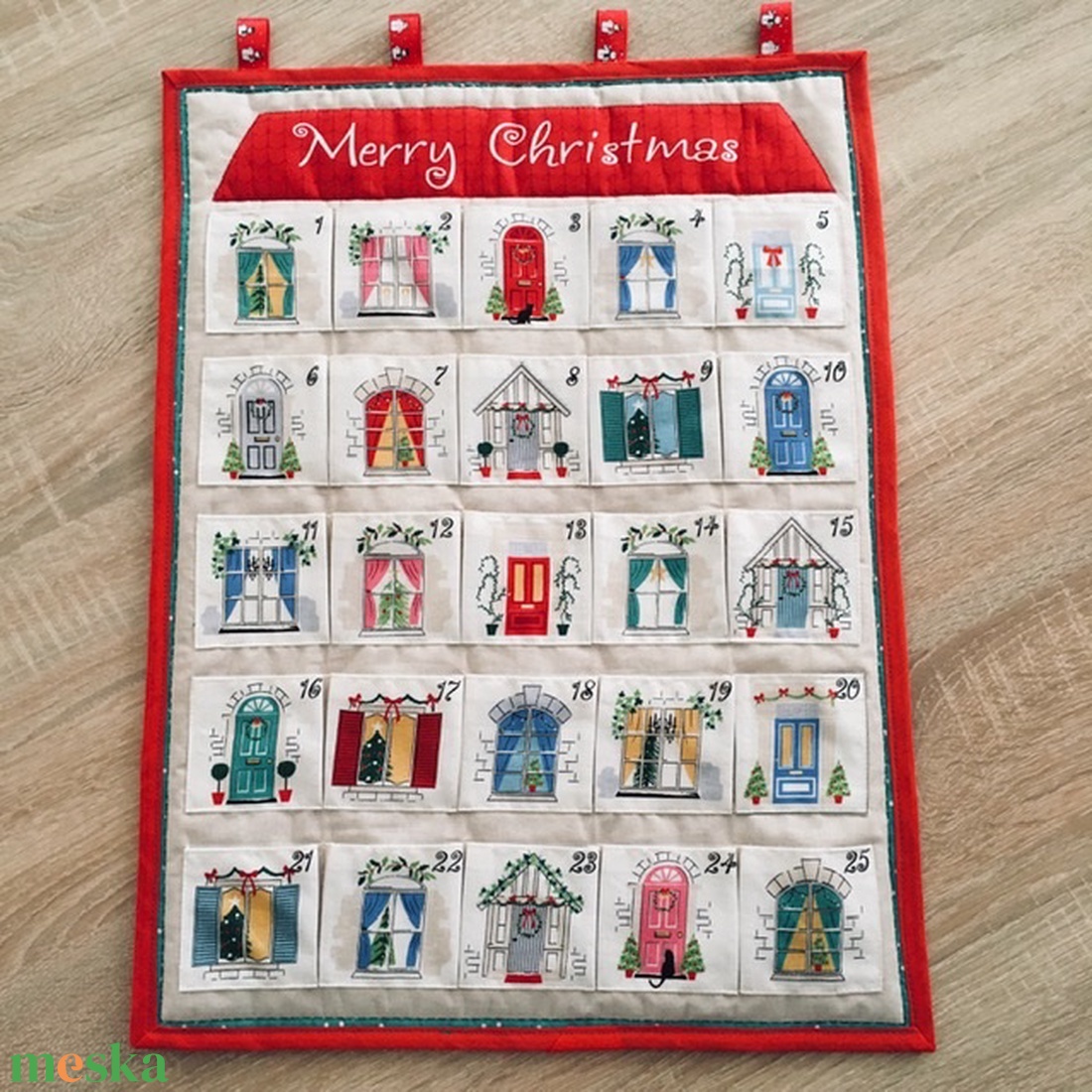 Otthon Édes Otthon -Boldog Karácsonyt-minden nap egy új ajtók és ablakok nyithatók.- kalendárium - karácsony - adventi díszek - adventi naptár - Meska.hu Otthon Édes Otthon -Boldog Karácsonyt-minden nap egy új ajtók és ablakok nyithatók.- kalendárium - karácsony - adventi díszek - adventi naptár - Meska.hu
