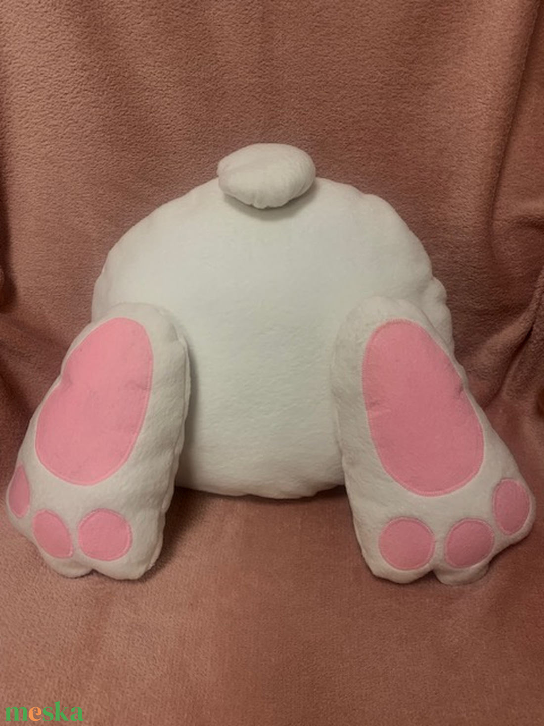 Nyuszi popó párna- Rendelhető! - játék & sport - plüssállat & játékfigura - nyuszi - Meska.hu