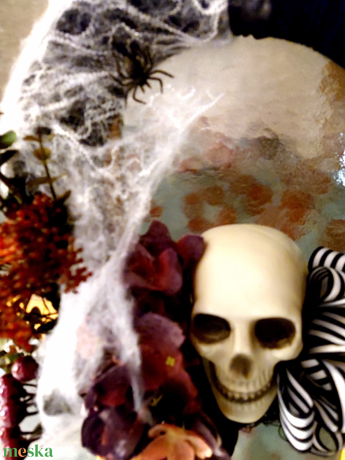 Halloween kopogtató - otthon & életmód - dekoráció - halloween - halloweeni dekoráció - Meska.hu
