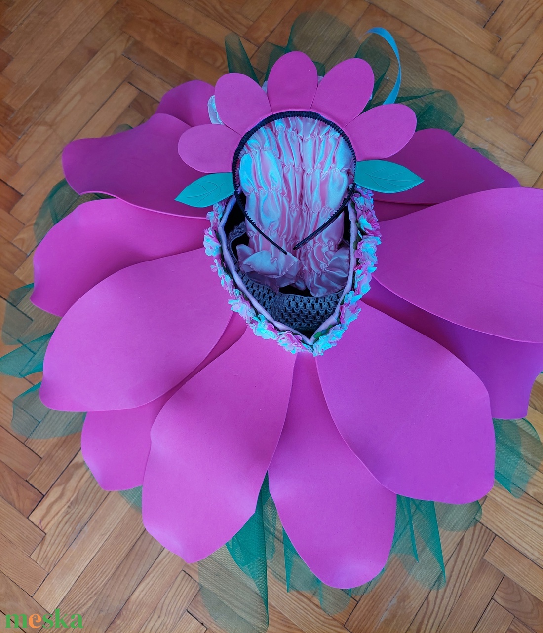 Virág farsangi jelmez - ruha & divat - jelmez & álarc - jelmez - Meska.hu