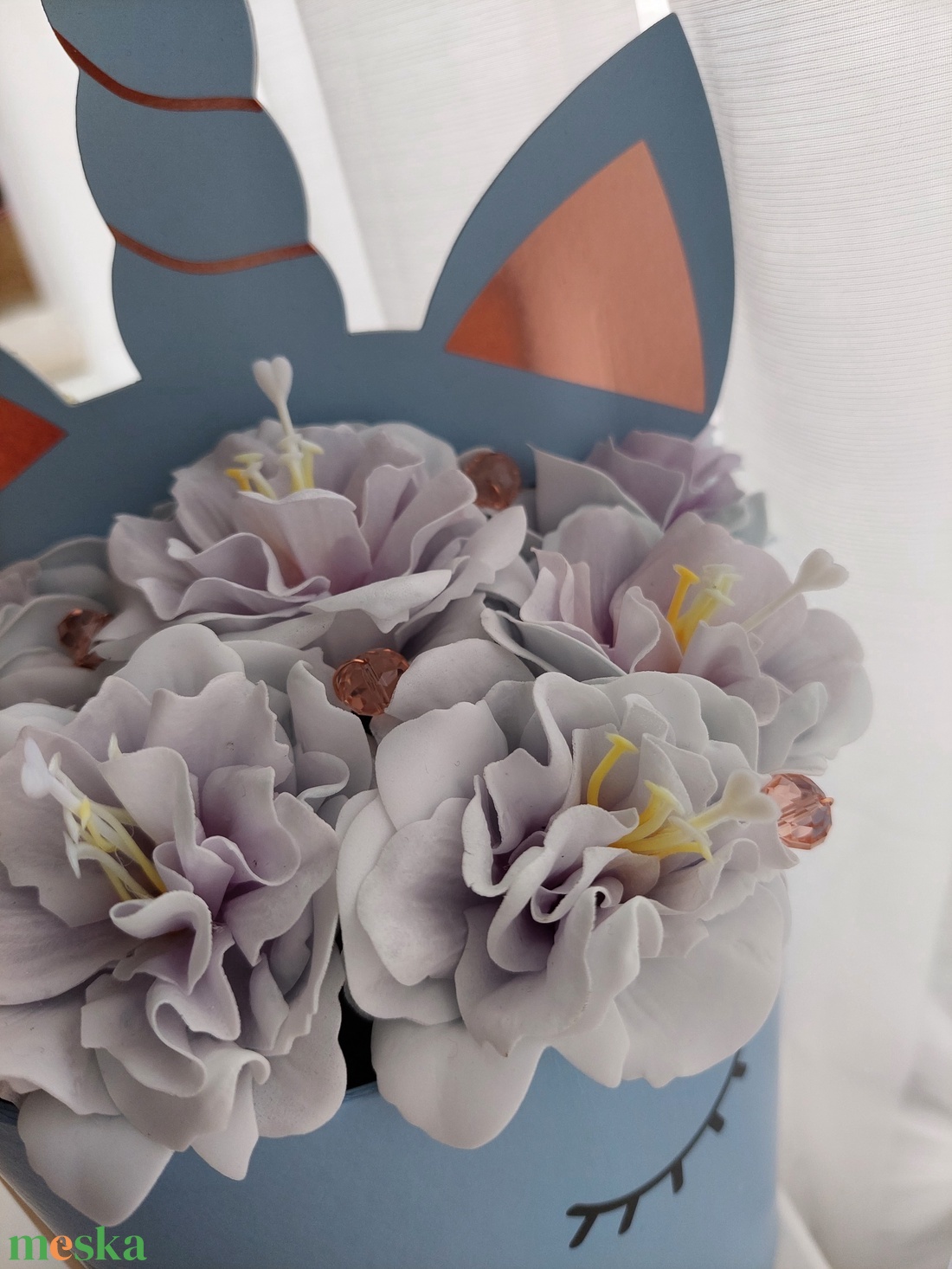 Virágbox ballagásra, születésnapra,  névnapra... - otthon & életmód - dekoráció - Meska.hu