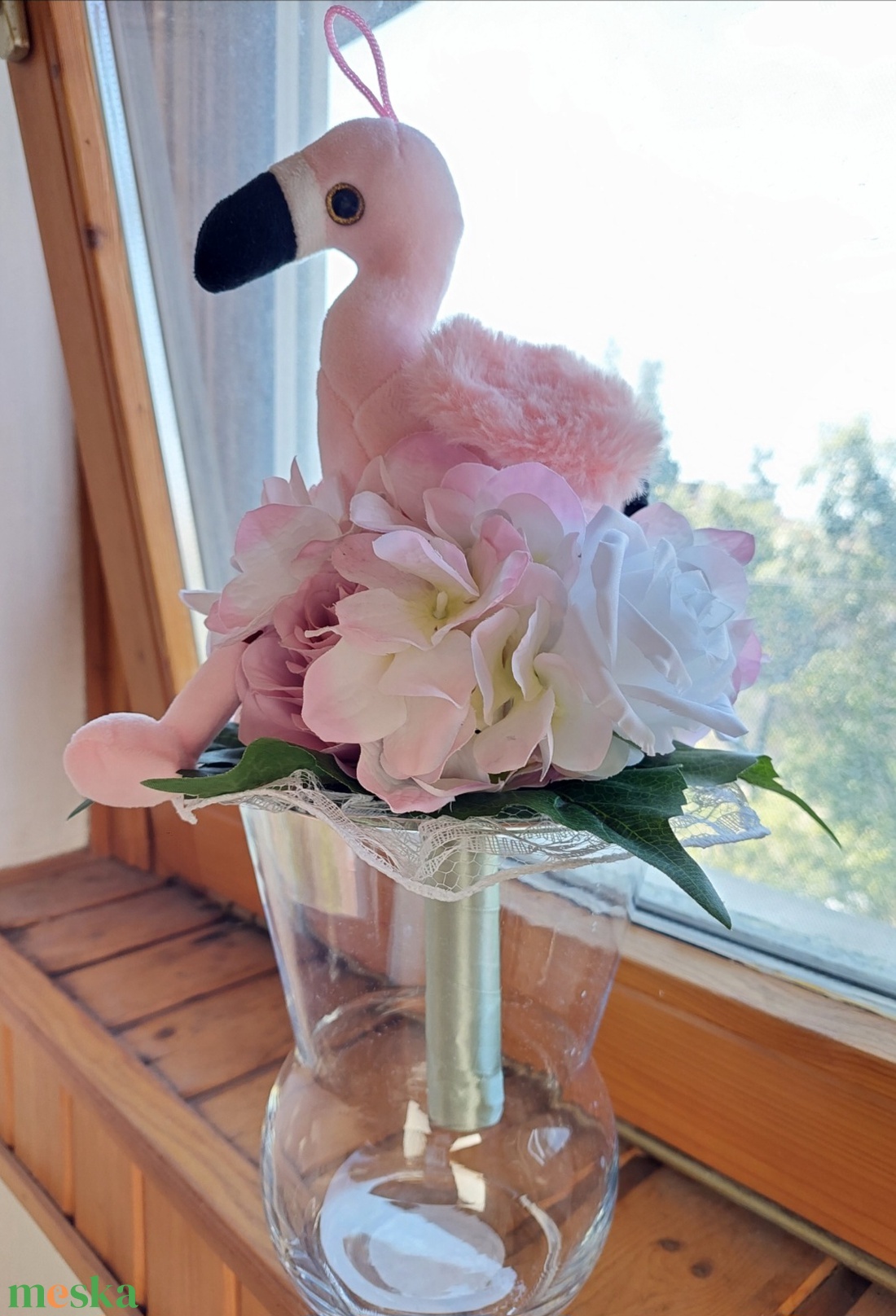 Csajos csokor ovis ballagásra, plüssel - otthon & életmód - virágdekoráció - virágok - virágcsokor - Meska.hu