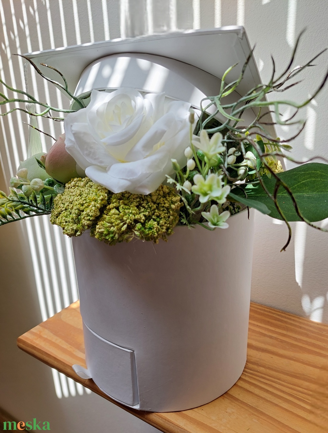 Ballagási ékszer-, pénzátadó fiókos, nagy virágbox  - otthon & életmód - dekoráció - Meska.hu