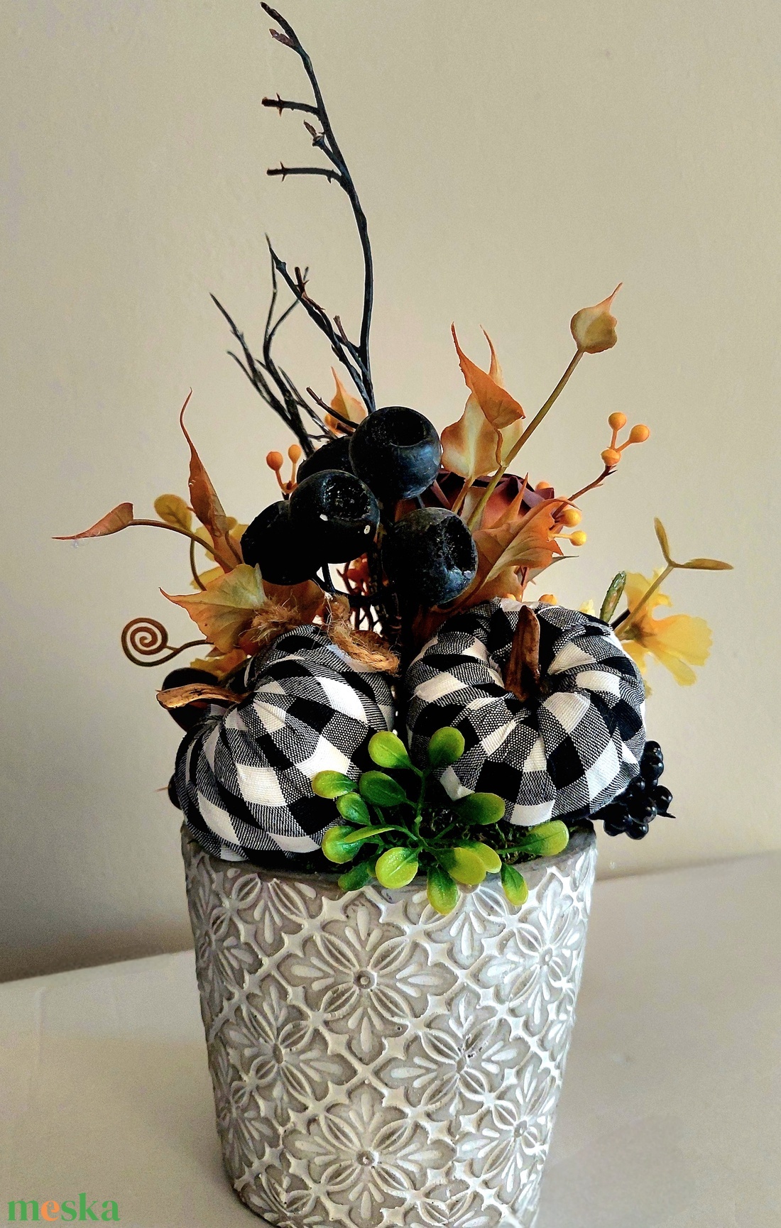 Beköszöntött az ősz! Gyönyörű őszi asztaldísz - otthon & életmód - dekoráció - halloween - halloweeni dekoráció - Meska.hu Beköszöntött az ősz! Gyönyörű őszi asztaldísz - otthon & életmód - dekoráció - halloween - halloweeni dekoráció - Meska.hu